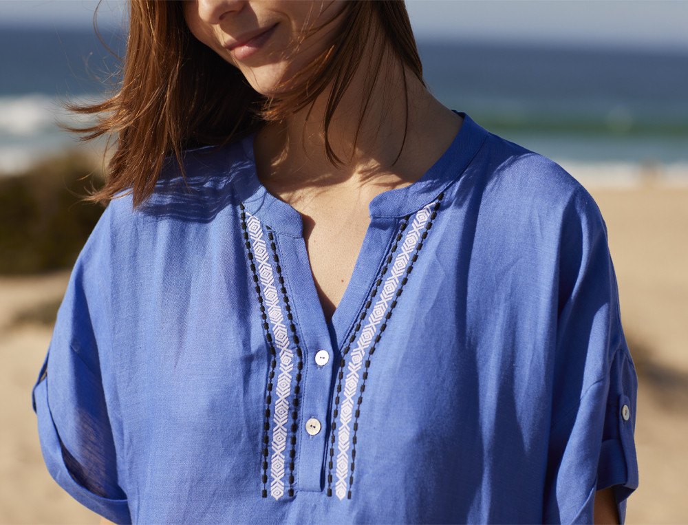 Liquette bleue-Marée haute