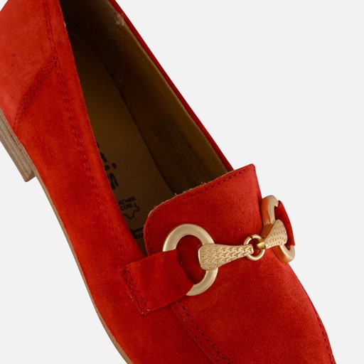 Tamaris Instappers rood Suede