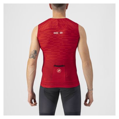 Maillot Sans Manche Castelli Insider Rouge
