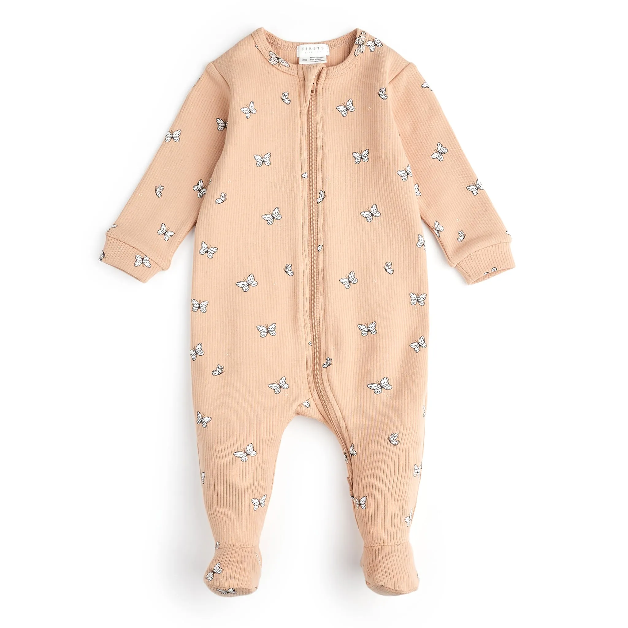 Firsts par Petit Lem Pyjama Papillon Tulipe 0-12mois