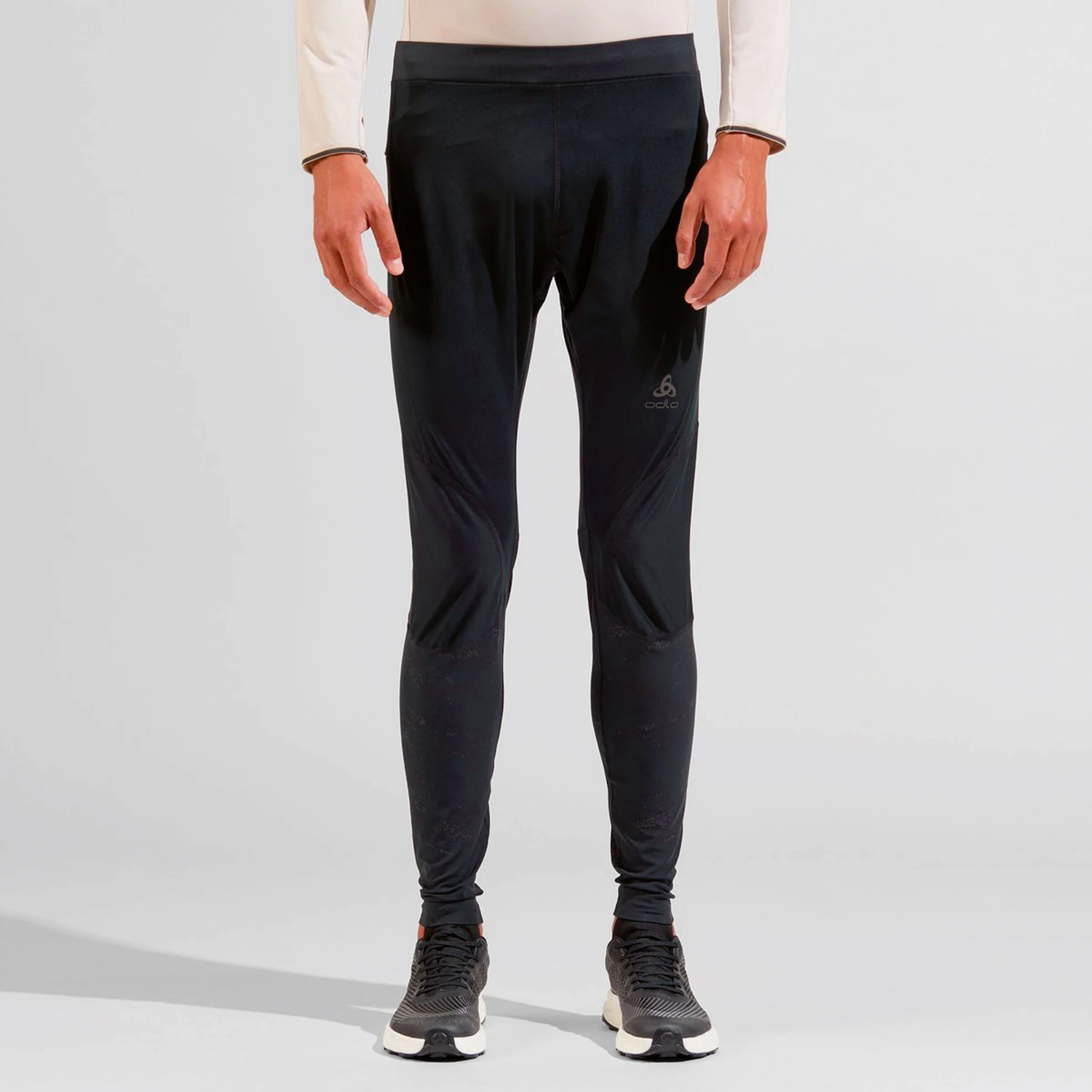 Odlo Zeroweight Warm Reflective Collant Tight Hommes - Noir