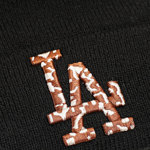 Bonnet Infill Bobble Los Angeles Dodgers Noir