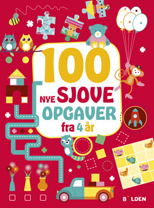 100 Nye Sjove Opgaver - Fra 4 År - Bog