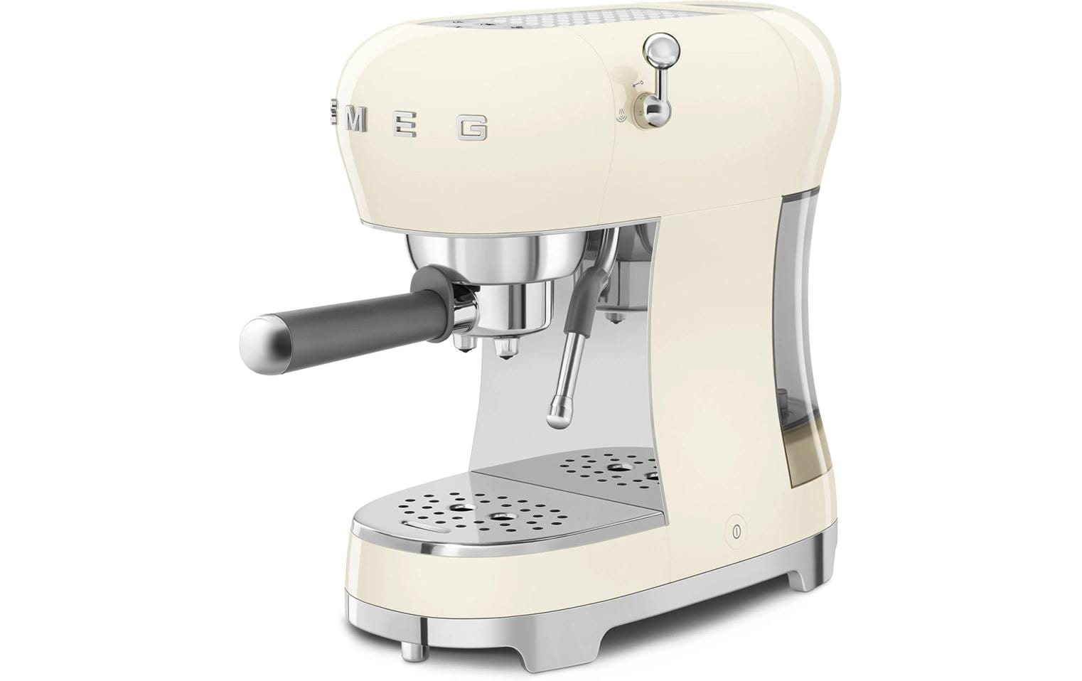 Siebträgermaschine 50's Style ECF02CREU Crème<br>Espresso Kaffeemaschine