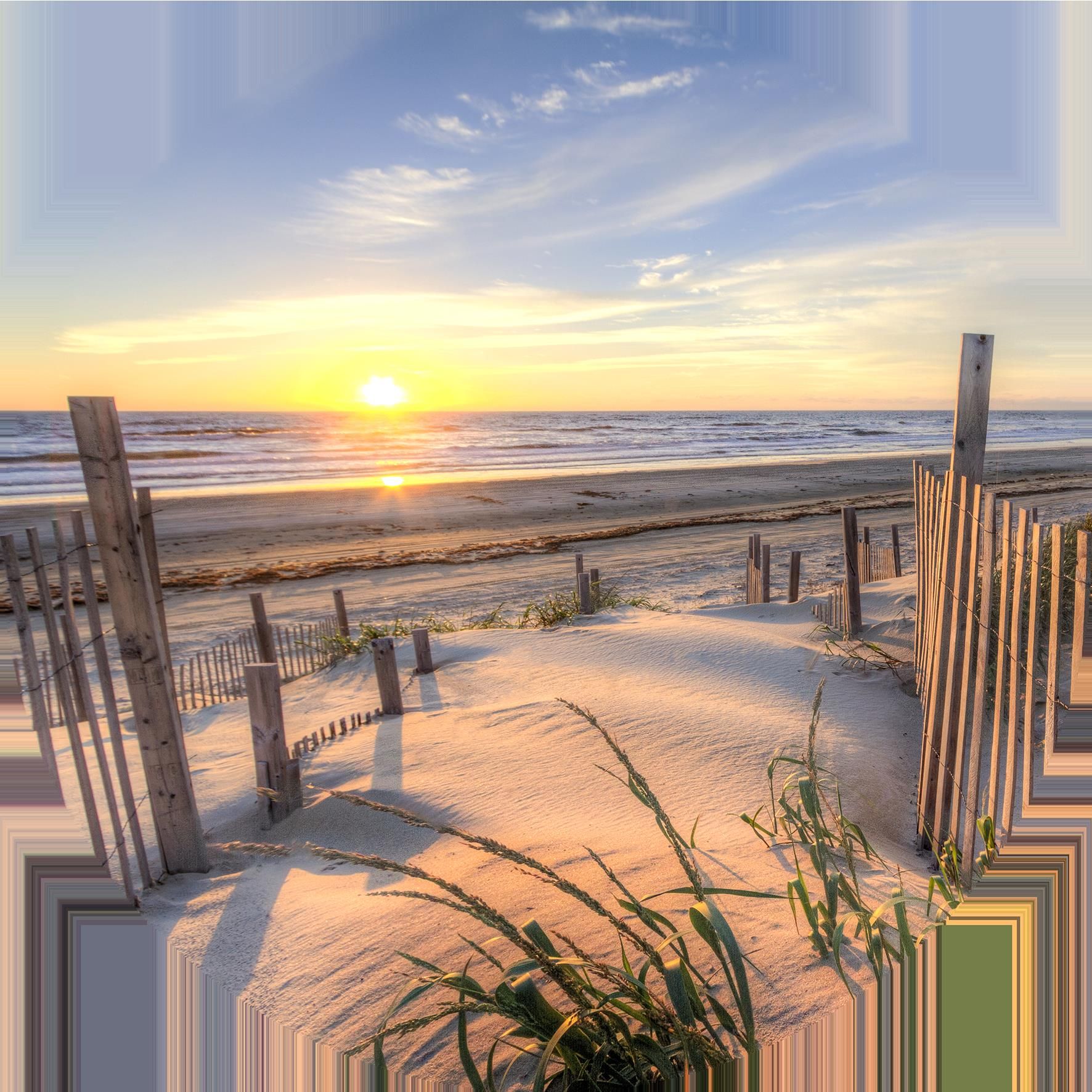 Glasbild BEACHVIEW I
