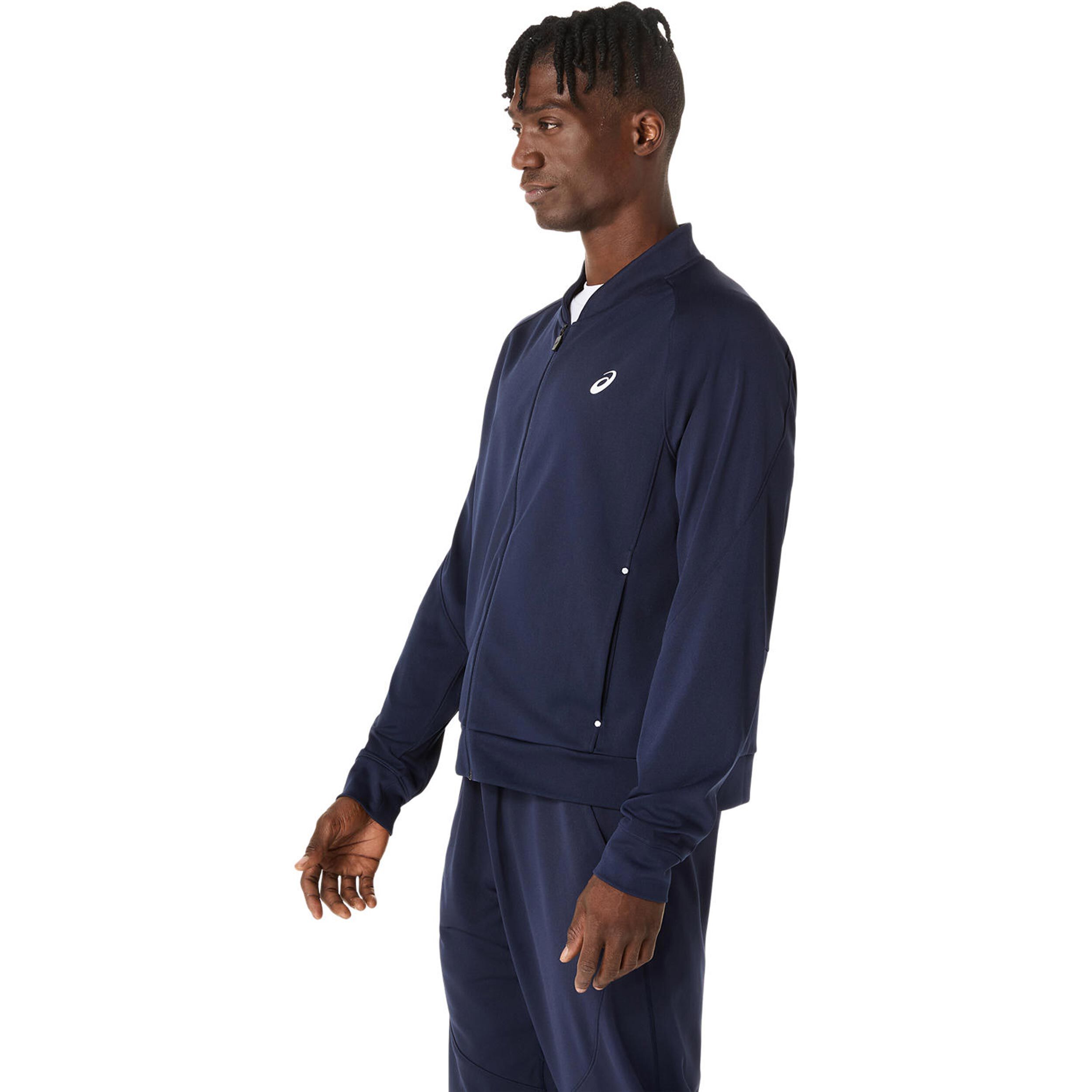 ASICS Court Veste De Survêtement Hommes - Bleu Foncé