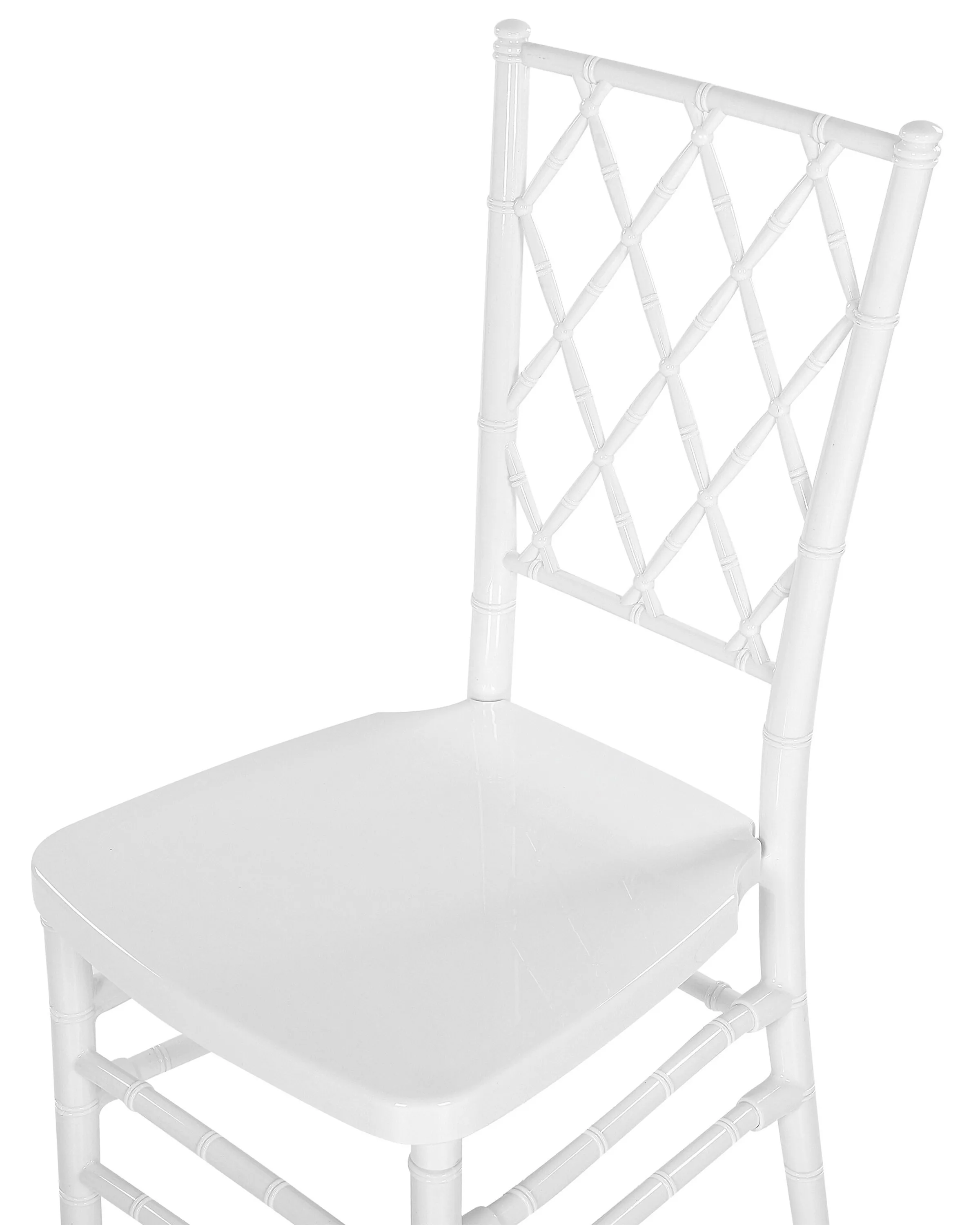 Set van 2 eetkamerstoelen CLARION Wit