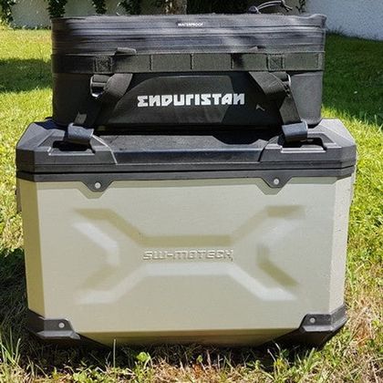 Sacoche de selle Enduristan S pour top case/valise (12 litres) Universel - Noir