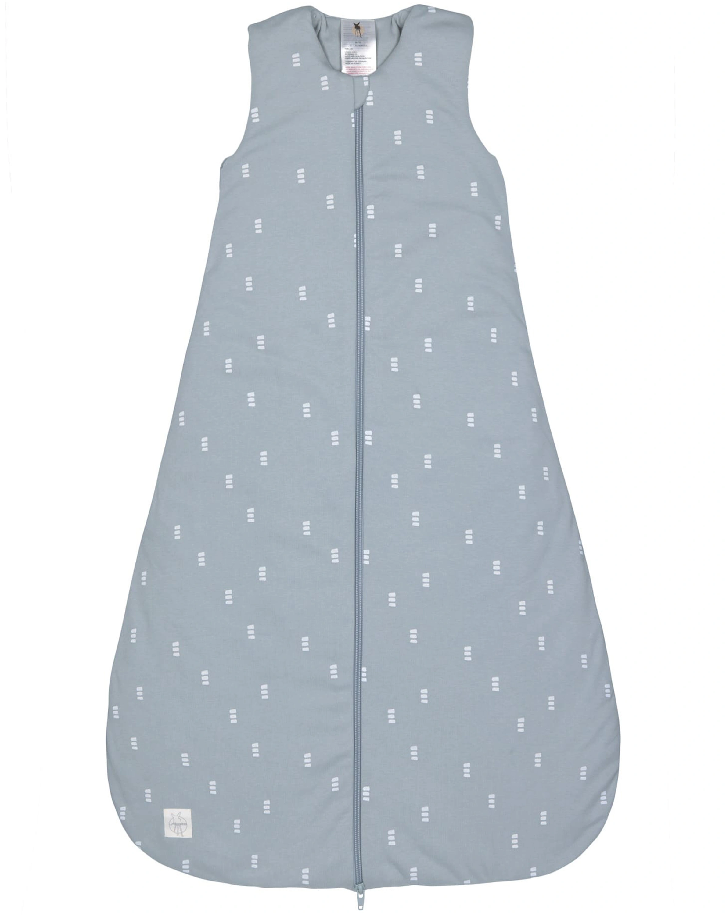 Ganzjahres-Schlafsack BLOCKS in light blue