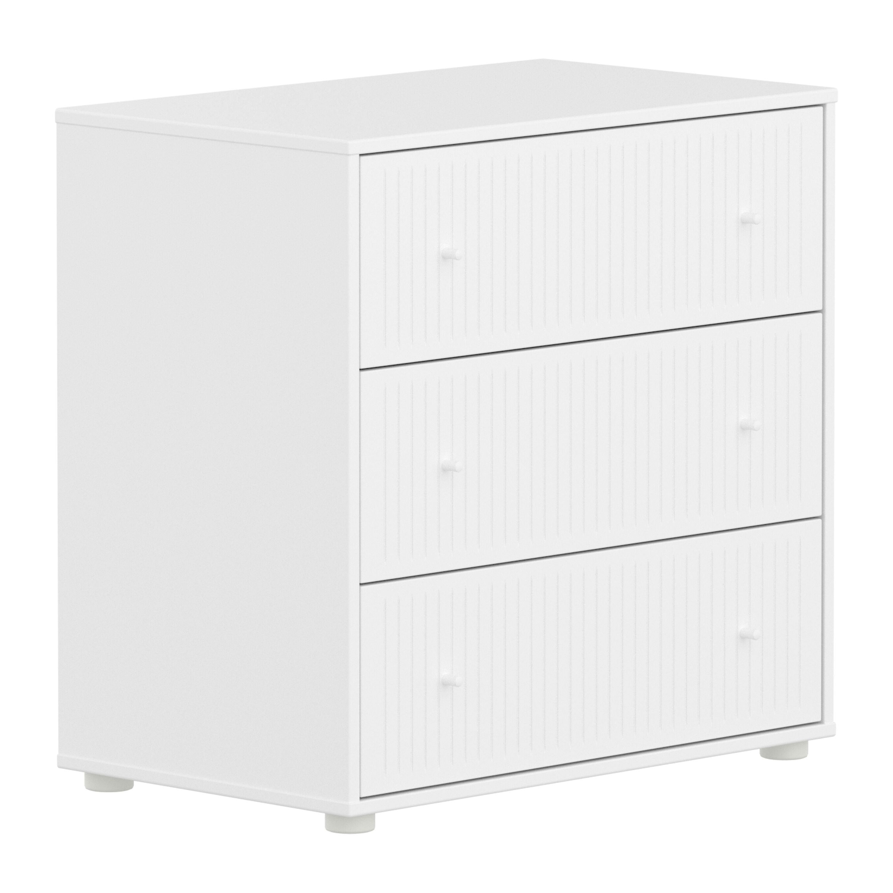 Flexa SAGA Kommode - Weiss / B: 75.0 cm x T: 45.0 cm x H: 74.0 cm