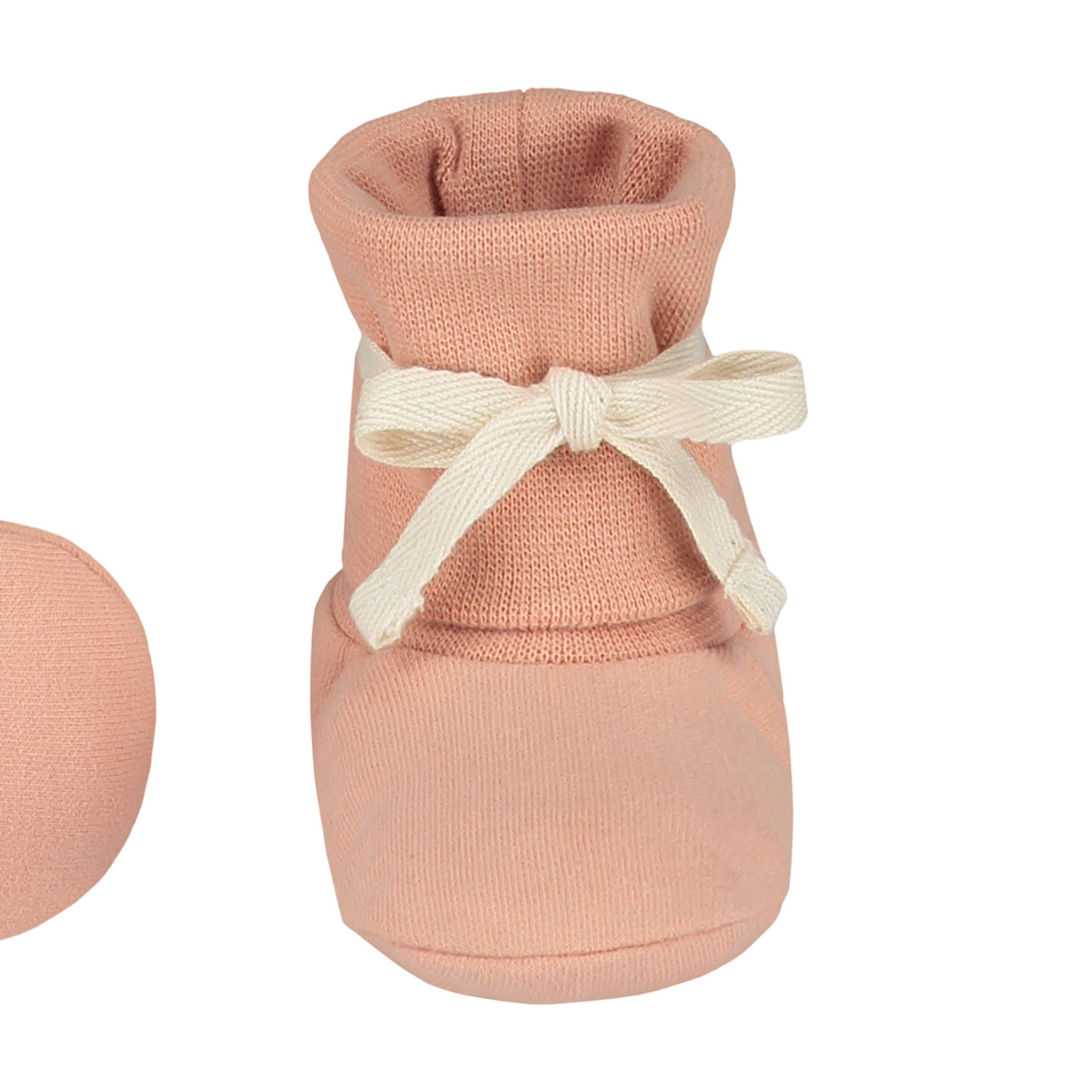Baby Schühchen Ribbed rustic clay