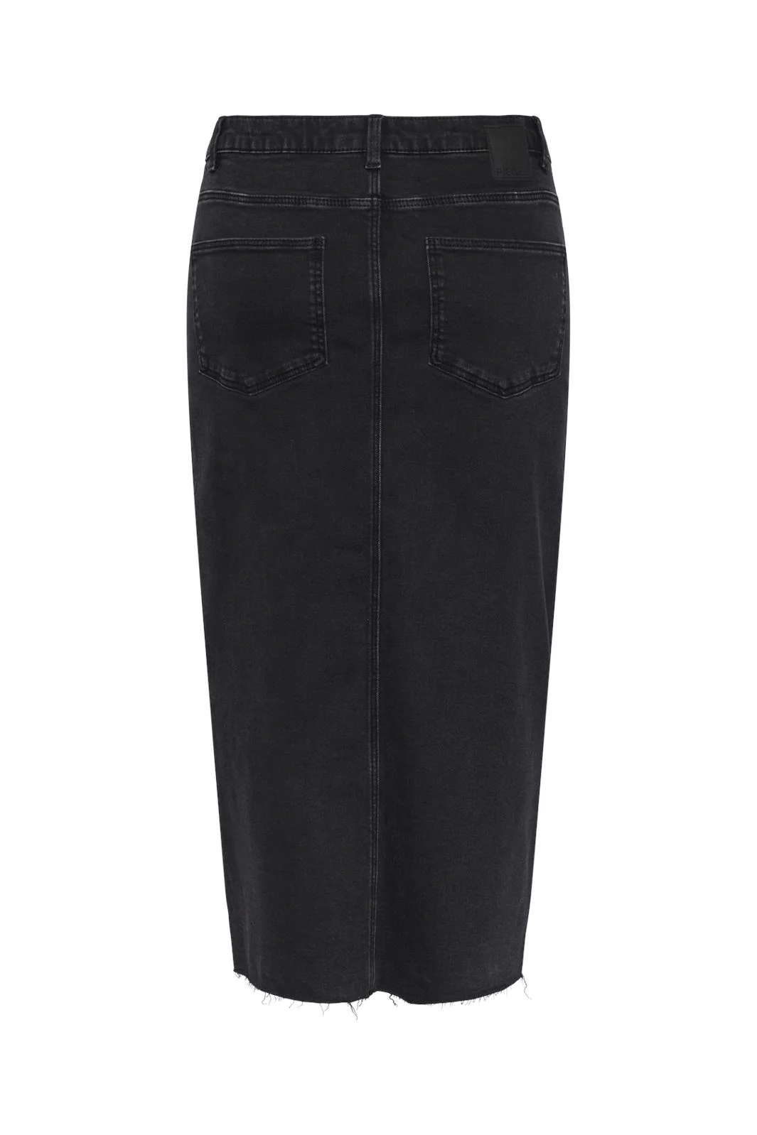 Pieces Pcjessie Denim Midi Skirt 4560724 black