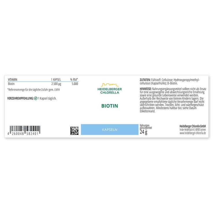 Biotin Kapseln, 60 St