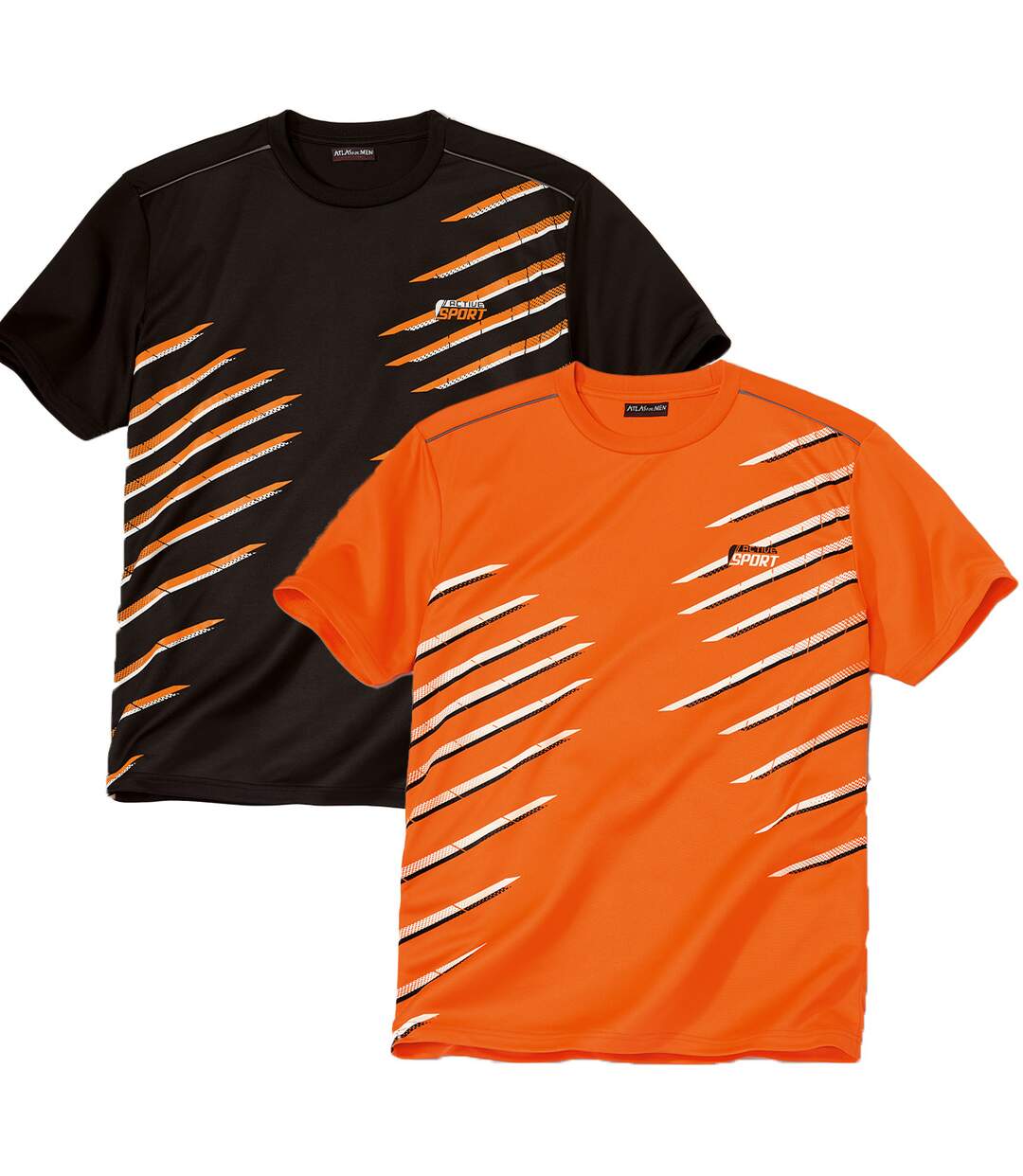 Lot de 2 Tee-Shirts Sport Imprimé Graphique