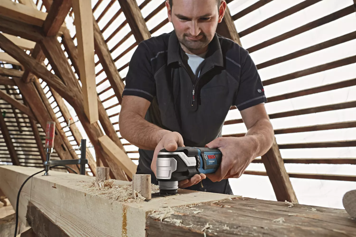 Bosch GOP 55-36 Multitool   35 delige accessoireset in L-Boxx - 550W