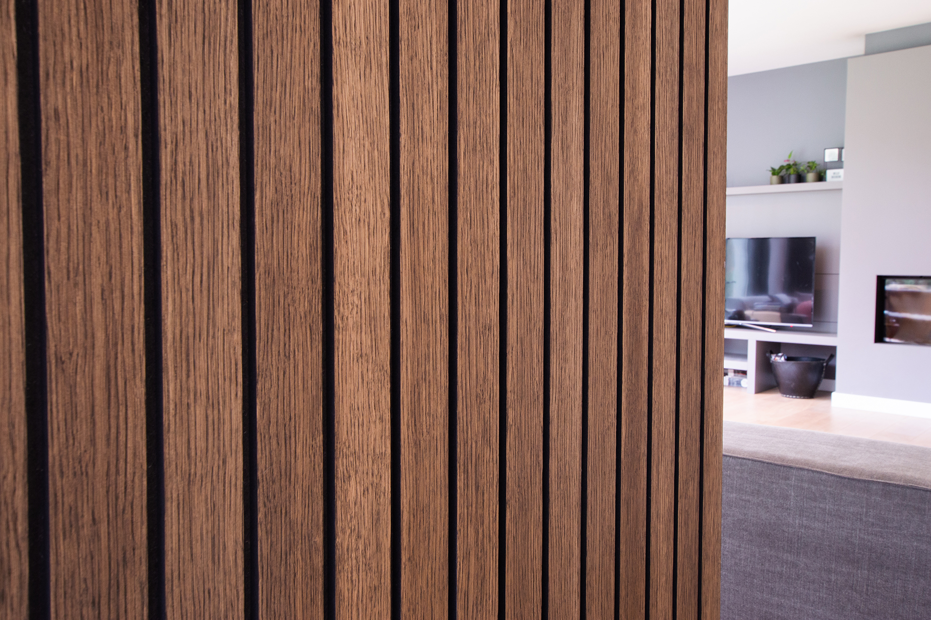 Wandpaneel Bogard S - Old Brown Oak