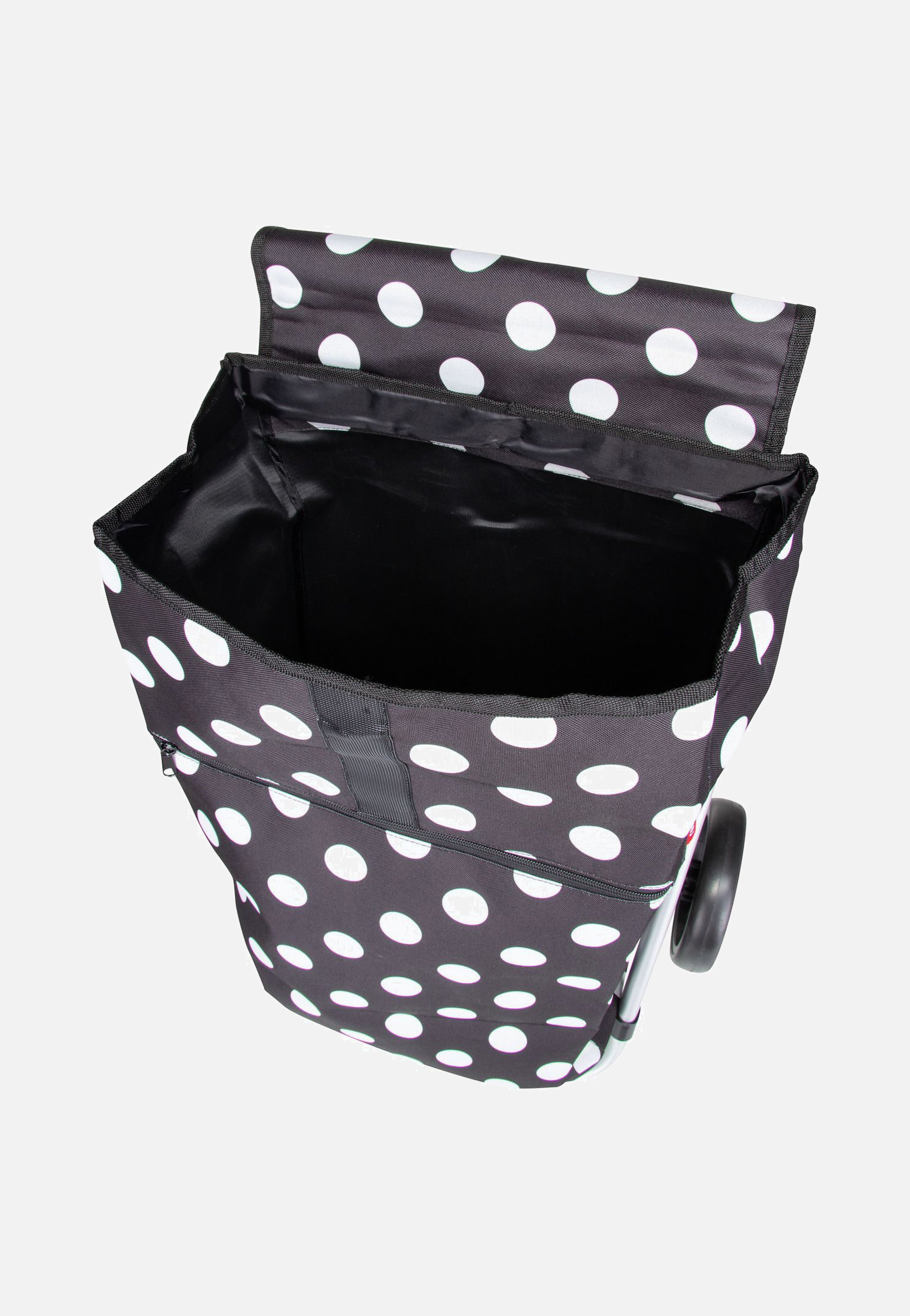 shopping Dots White - Einkaufstrolley