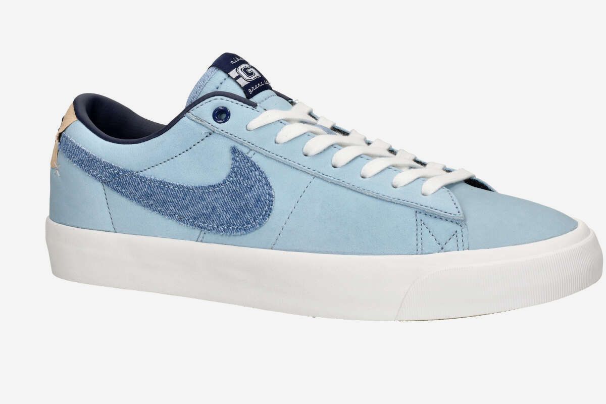 Nike SB Zoom Blazer Low Pro GT Premium Schuh (summit white midnight navy)