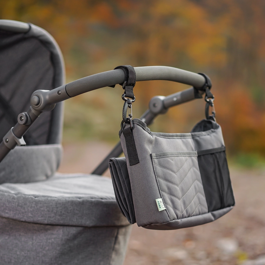 reer Kinderwagenorganizer Growing mit Wickelunterlage