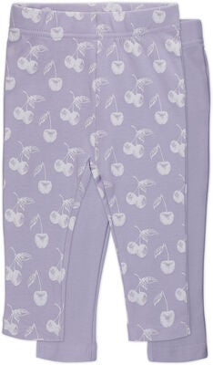Tiny Treasure Lexi Leggings 2-Pack, Purple