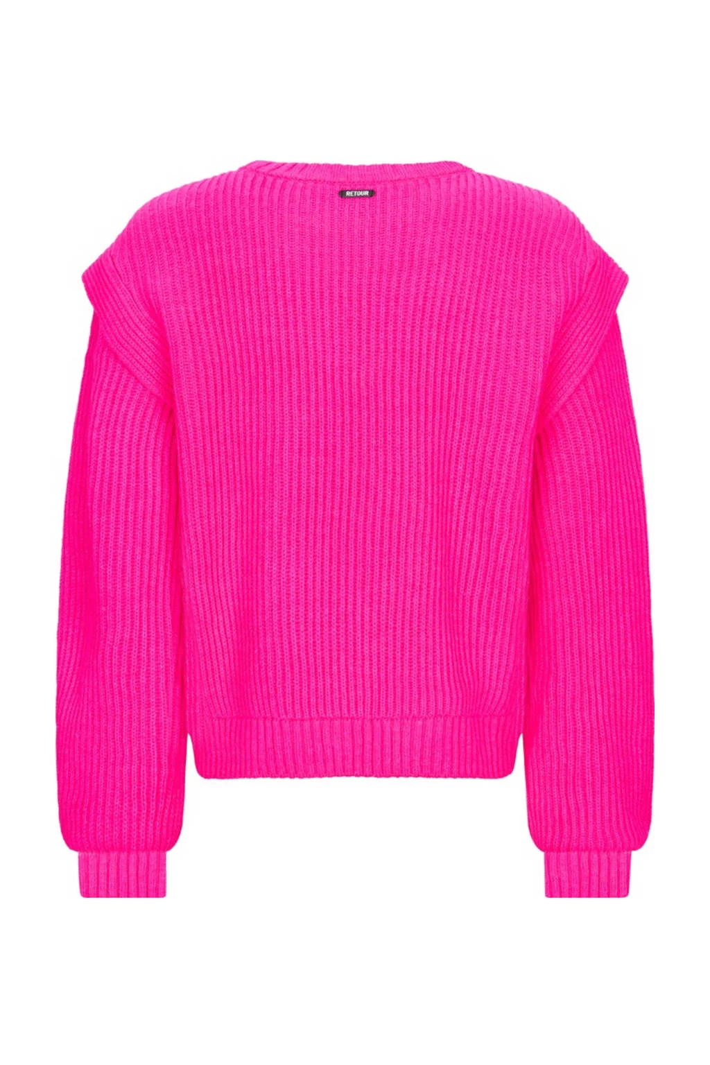 Retour Jeans trui roze grof gebreid