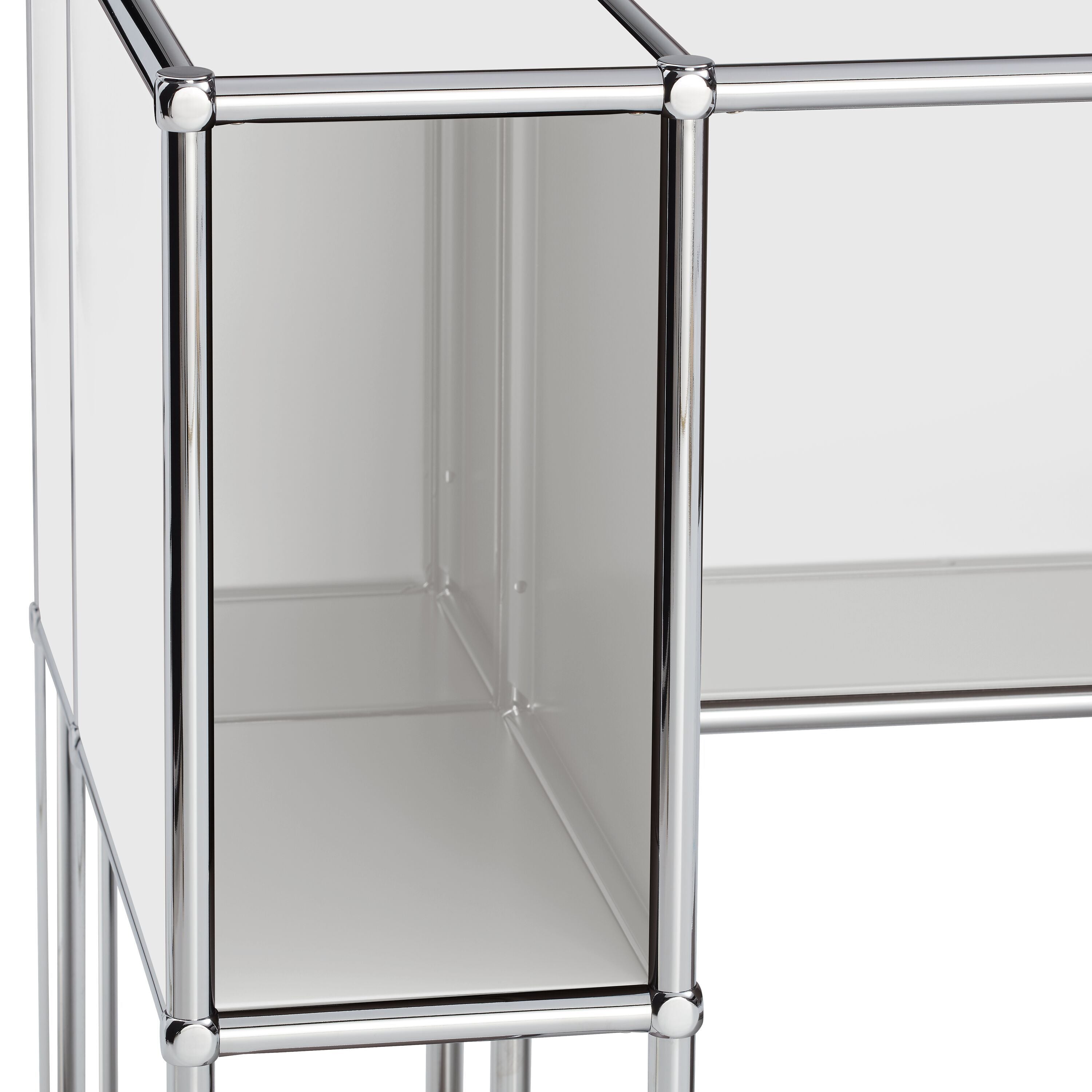 FLEXCUBE Schreibtisch - Weiss / B: 134.0 cm x T: 60.0 cm x H: 80.0 cm