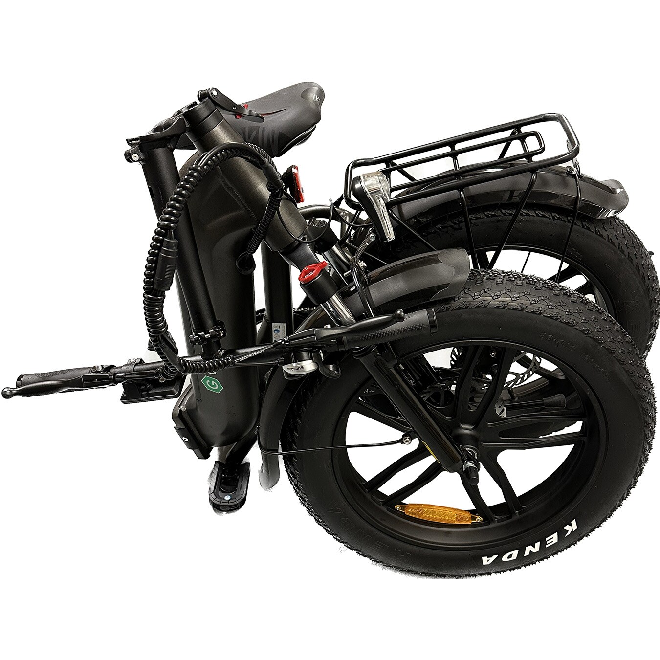 GreenStreet E-Bike Tiefeinsteiger Klapprad GS5 250 W 20 Zoll grau
