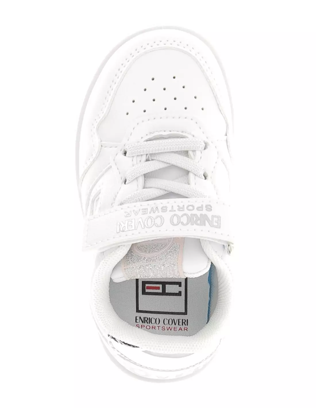 ENRICO COVERI CKG326309 - Baskets 01.WHITE-SILVER