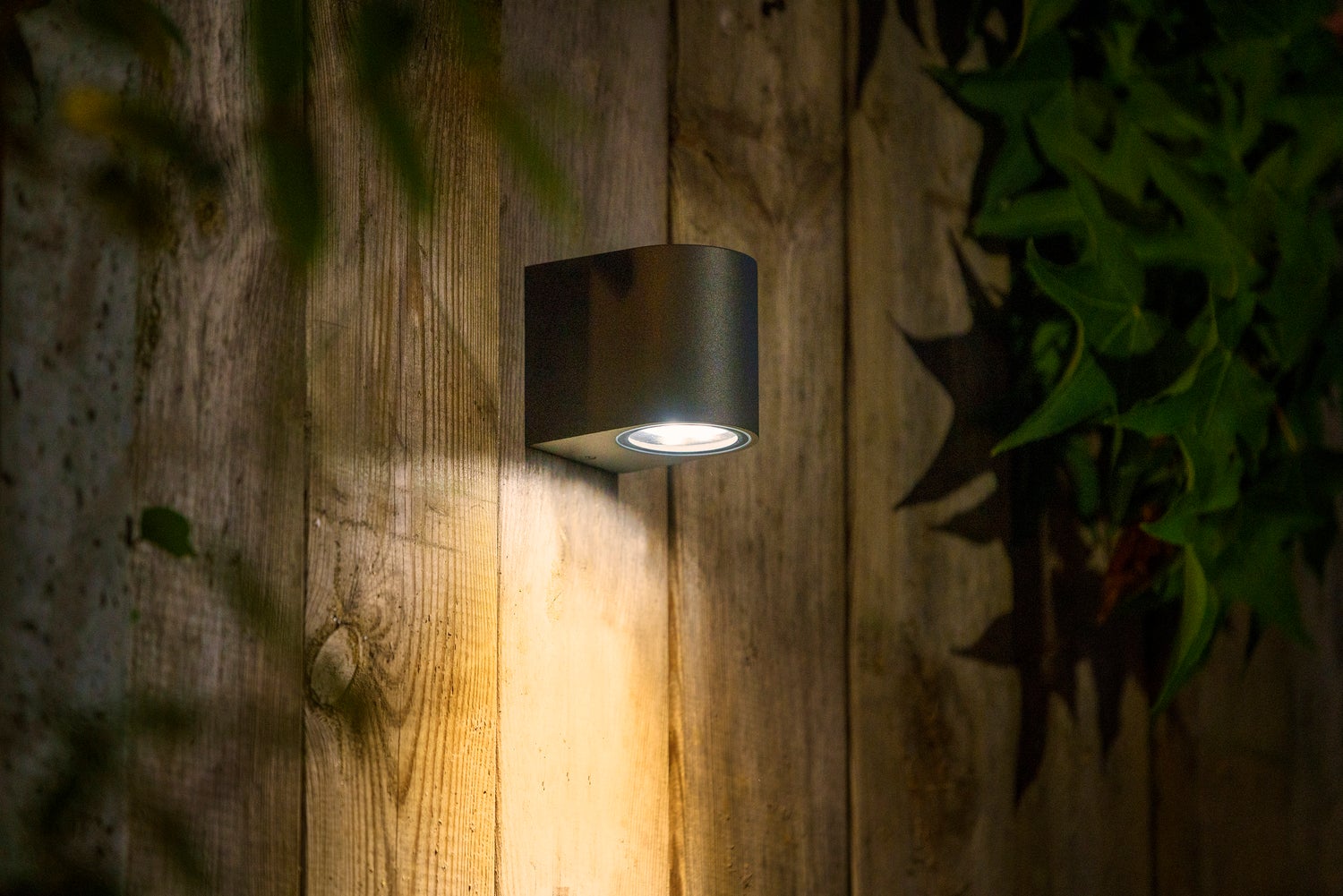 Garden Lights wandlamp Gilvus antraciet 6,7 x 9,2 x 7,8 cm