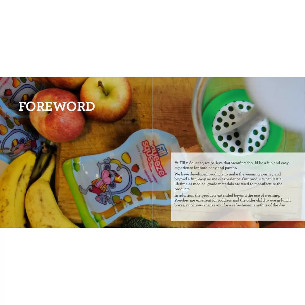 Fill n Squeeze Recipe Book