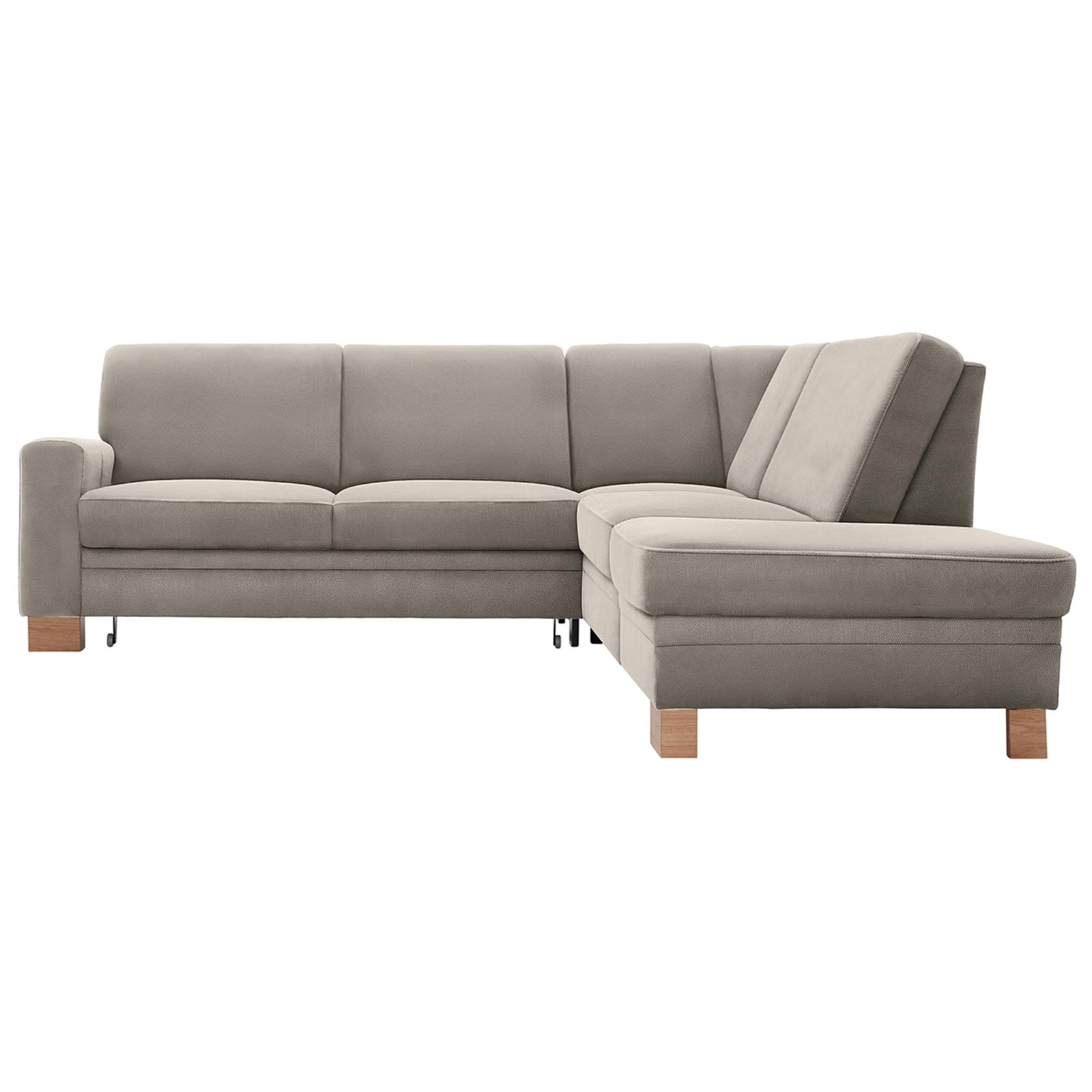 polsterpower Ecksofa - Holiday alu - Basismodell - Ottomane rechts