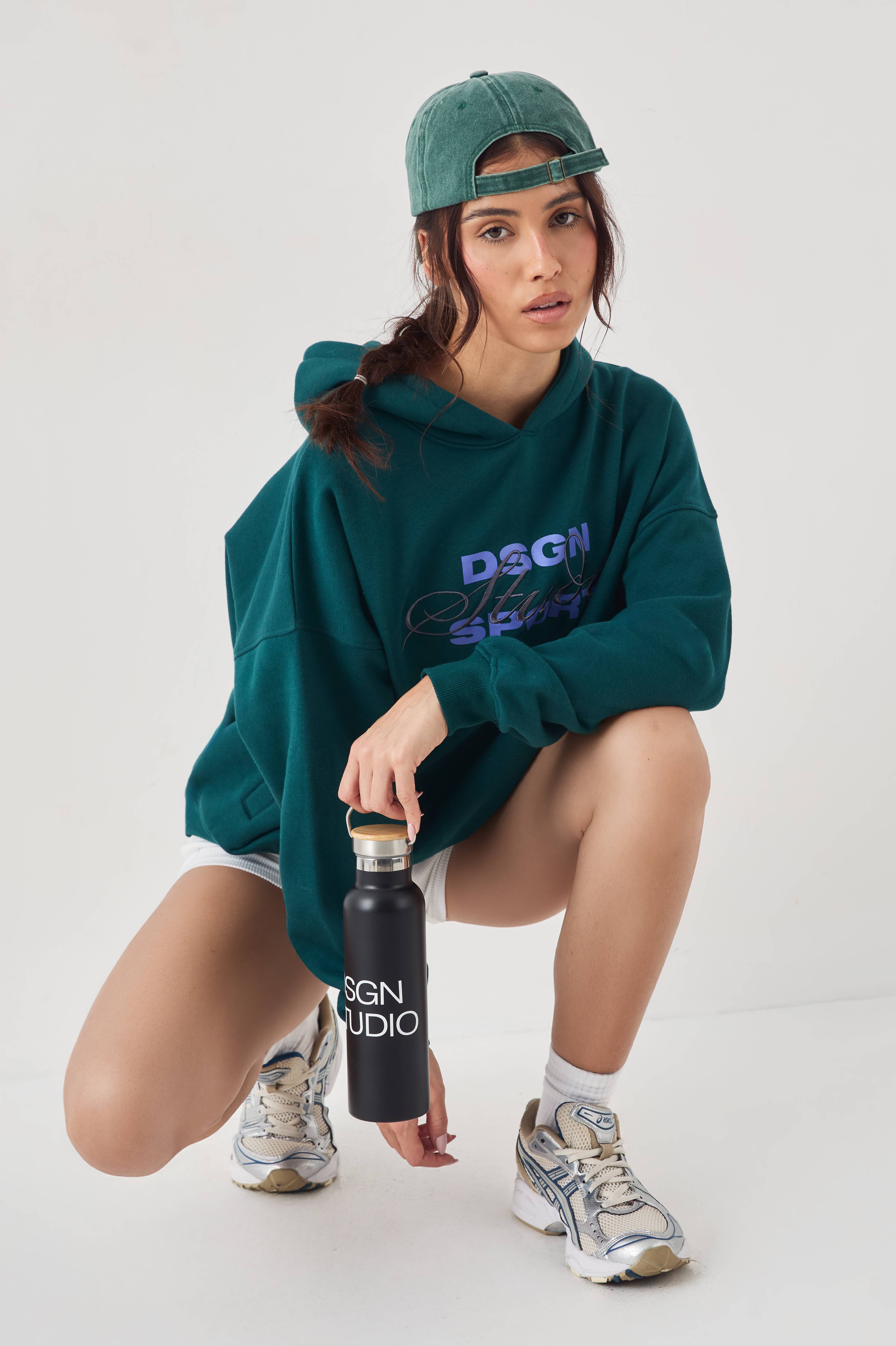 Sweat à Casynthétiqueche Oversize DSGN Studio Sport