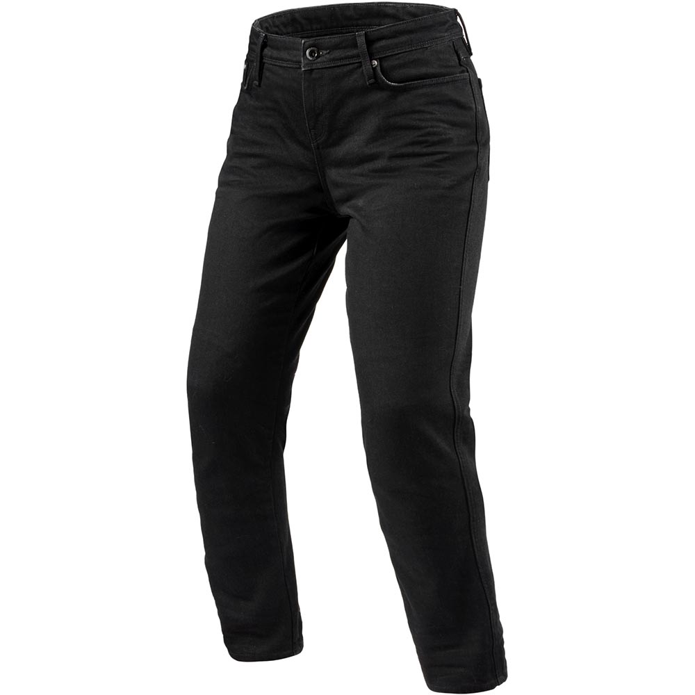 Rev'it - Jean femme Violet Ladies BF - court Noir