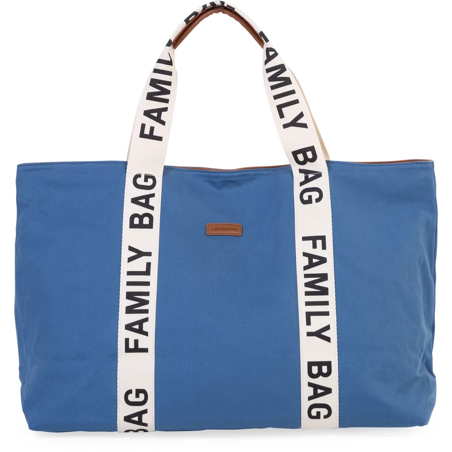 CHILDHOME Family Bag Signatur Canvas indigo