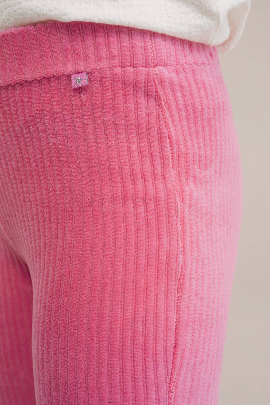 WE Fashion velours flared broek