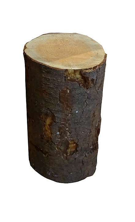 Rondin sapin/douglas avec écorce D. 30/35 cm H. 45 cm