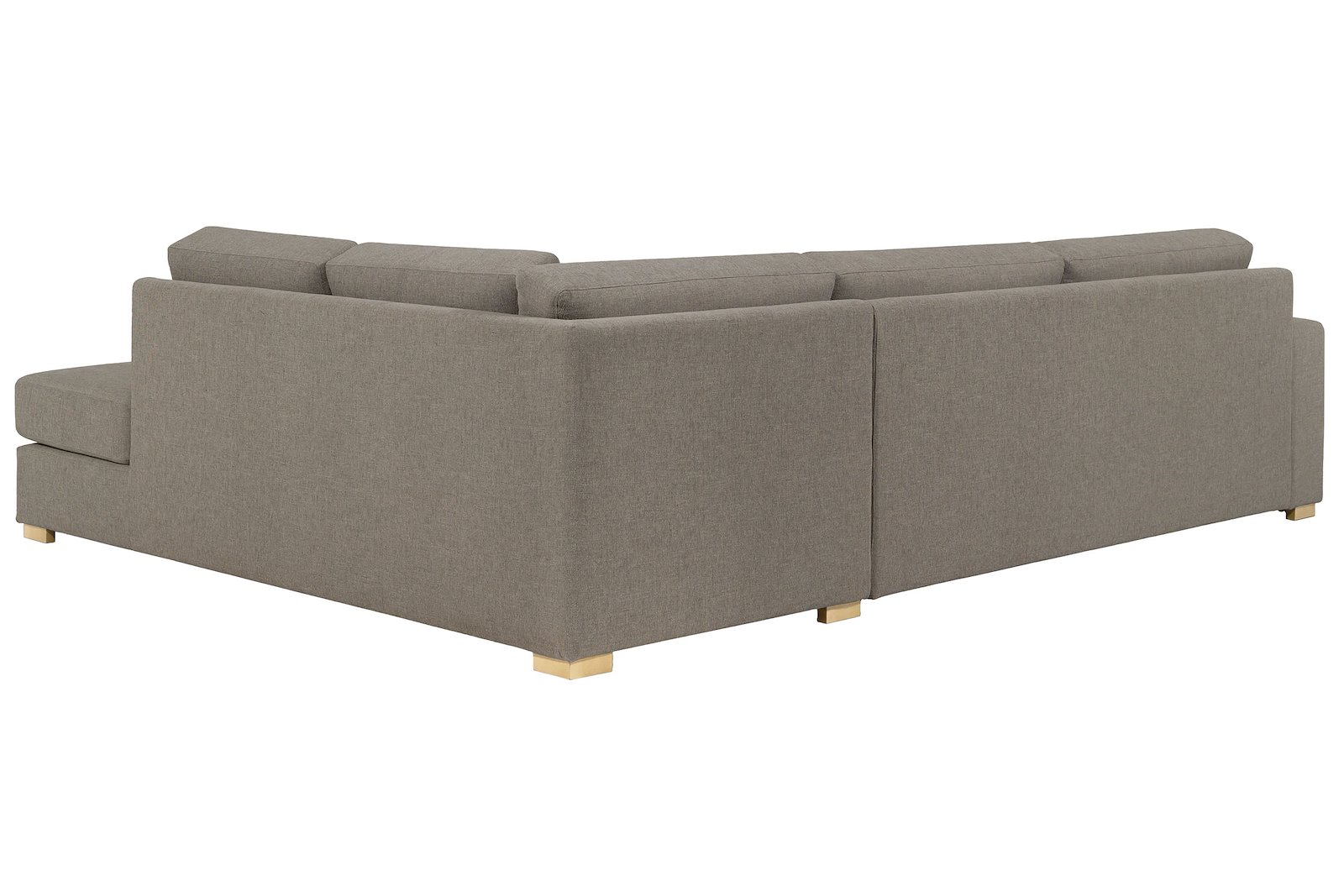Modern Living hjørnesofa 3-seter med åpen ende venstre i tekstil Jenny 3/3 warm grey