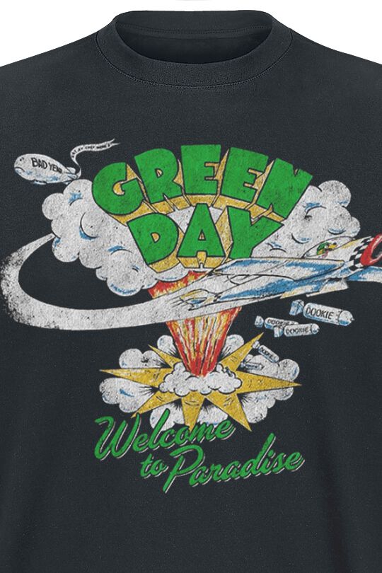 Welcome To Paradise | Green Day T-Shirt Manches courtes