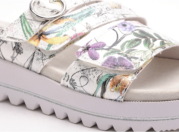 Jana mules et sabots plats femme 27666 28 multicolore