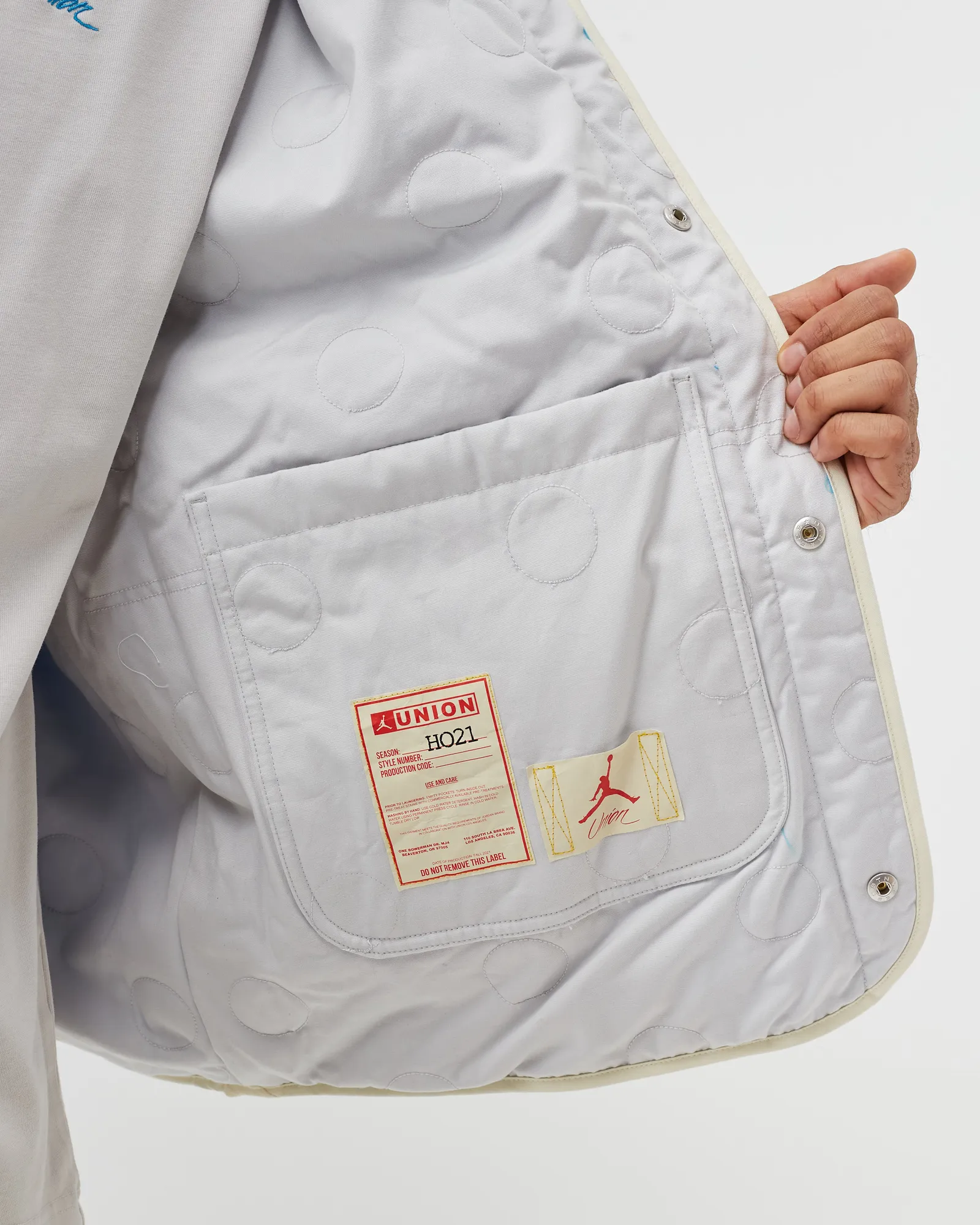 Jordan JORDAN X UNION LINER JACKET