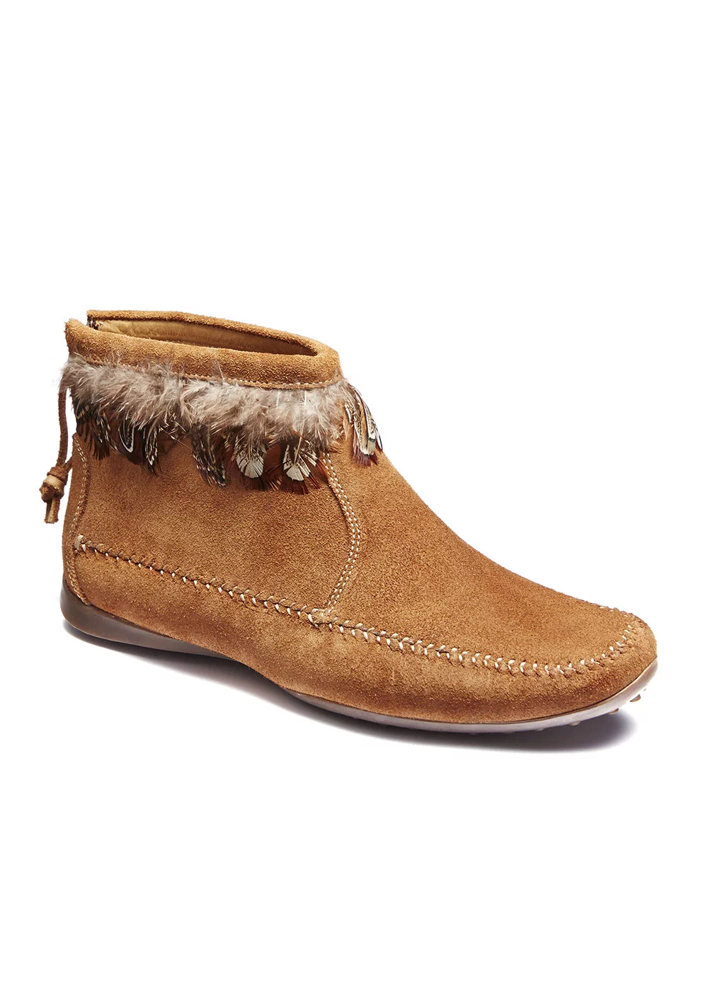 KILTIE FEATHER VELOURS MARRON