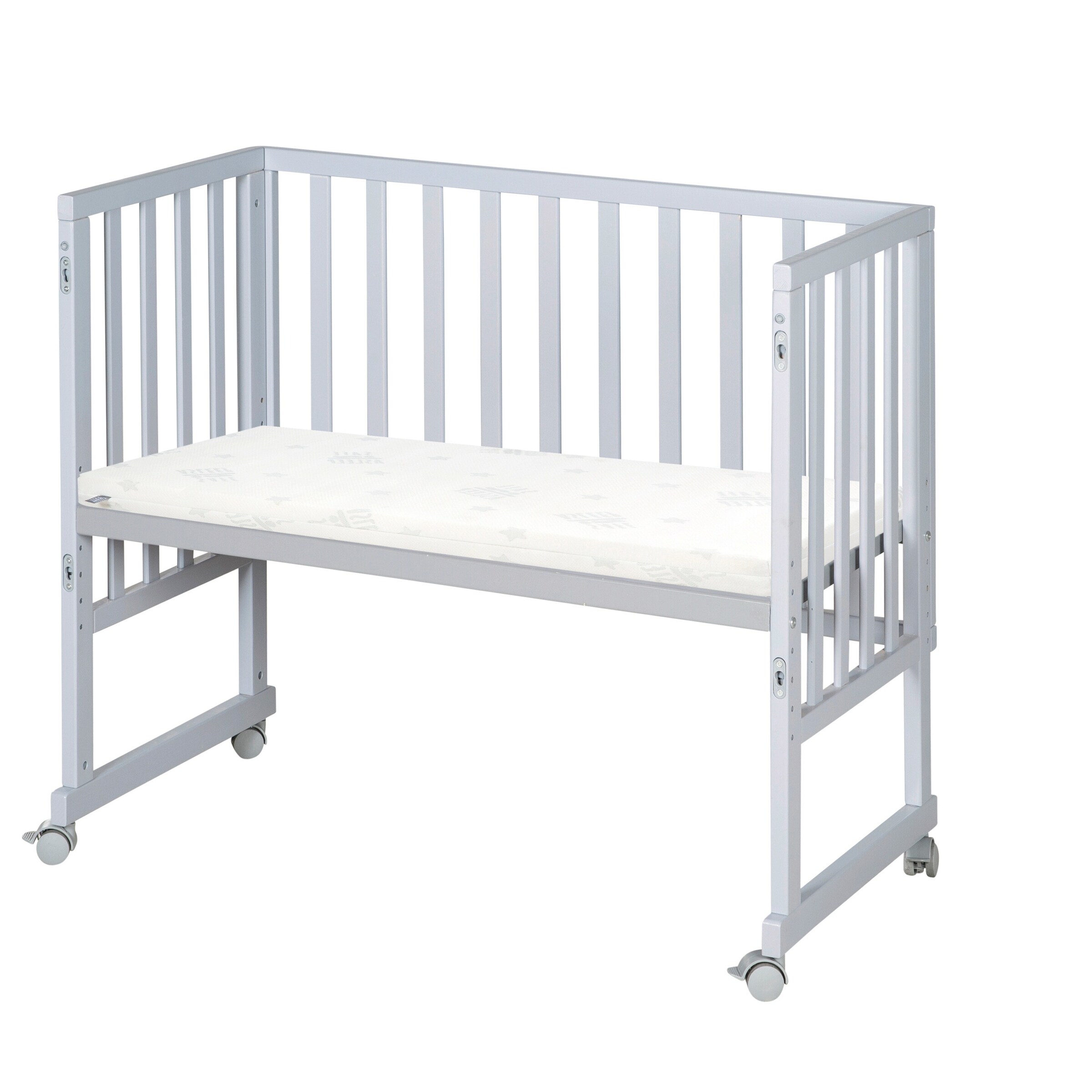 roba Stuben- & Beistellbett 3in1 mit Barriere + Matratze