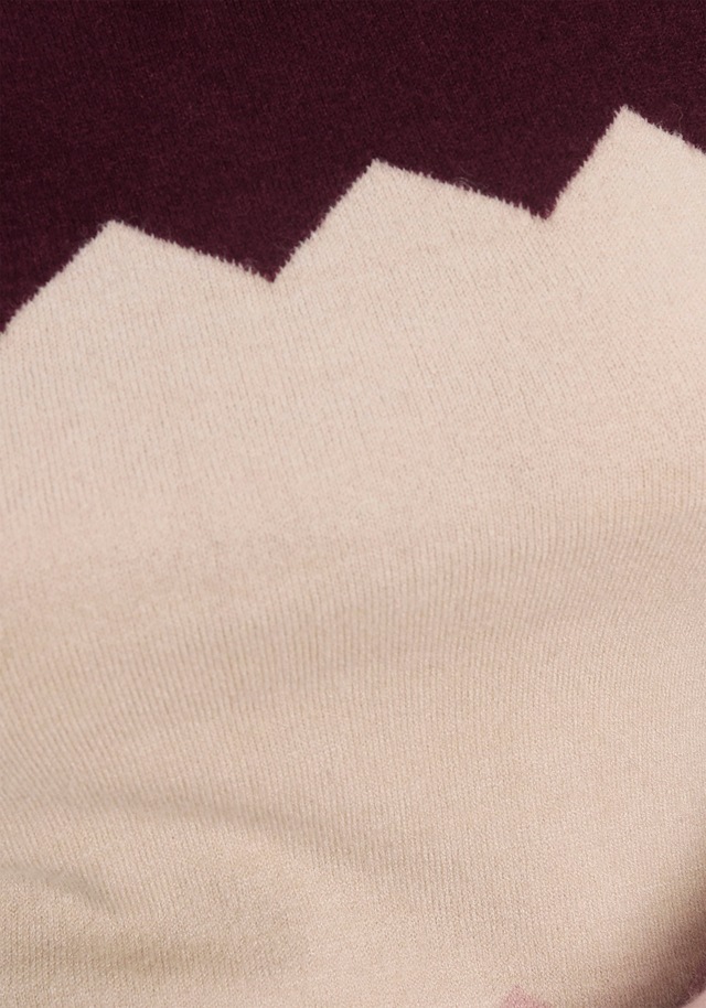 Laura Scott Strickkleid figurbetont, mit besonderem Streifenmuster
