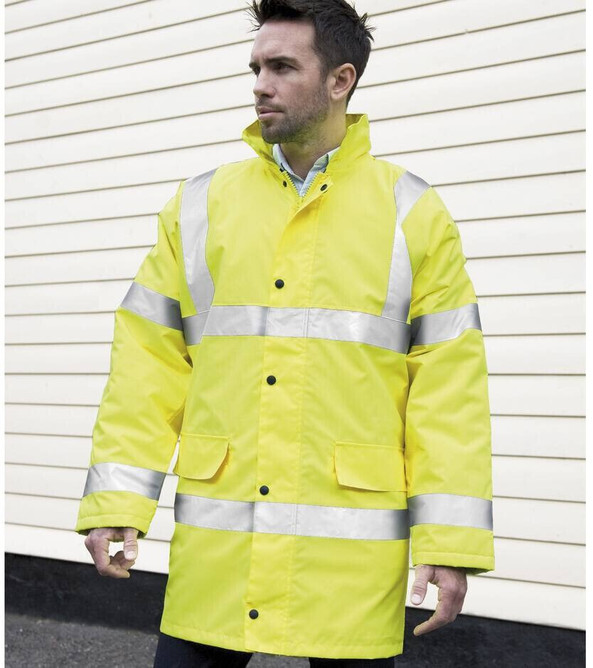 Result RS218 - Parka de Travail Haute Visibilité