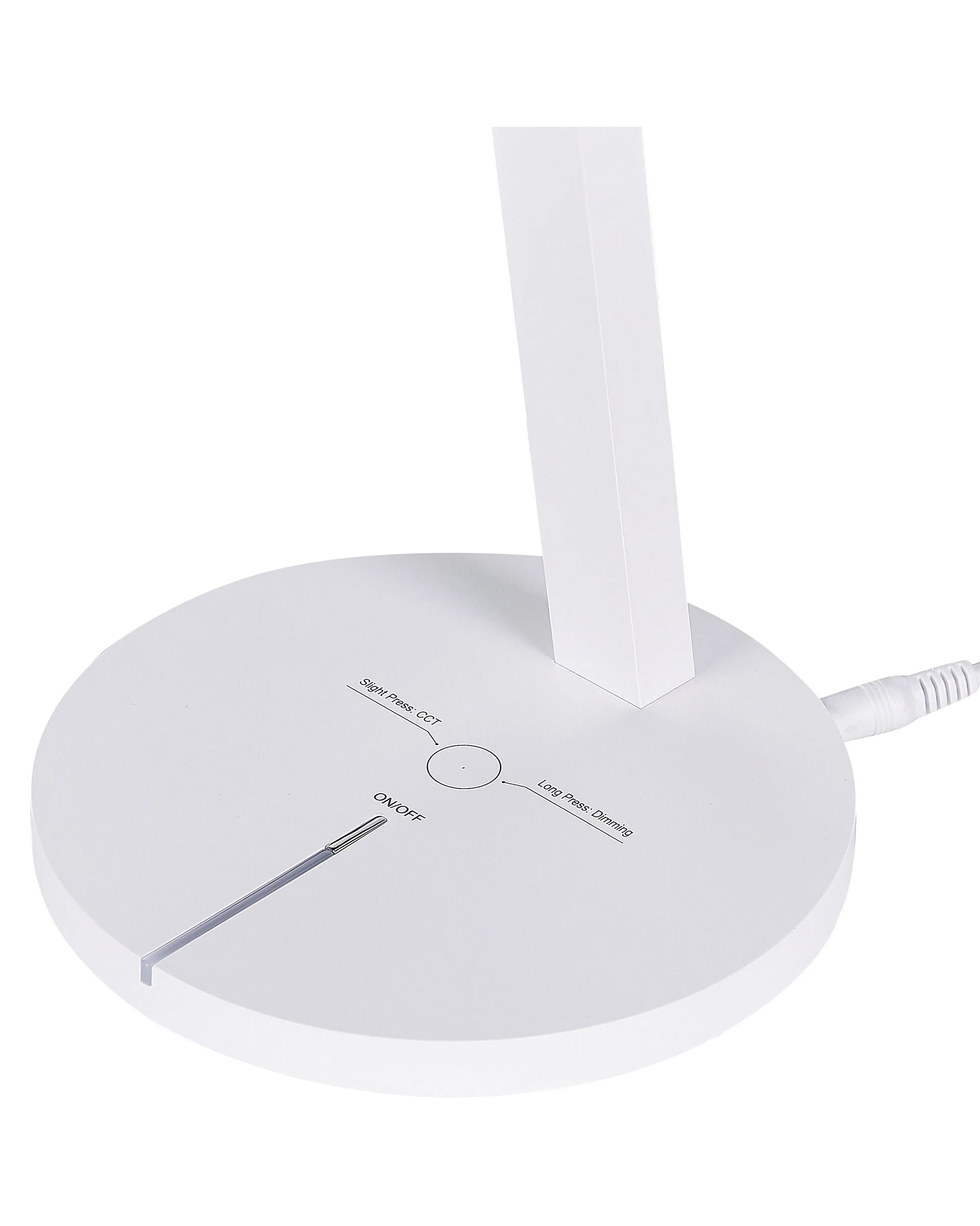 LED bureaulamp DORADO met dimmer Metaal Wit