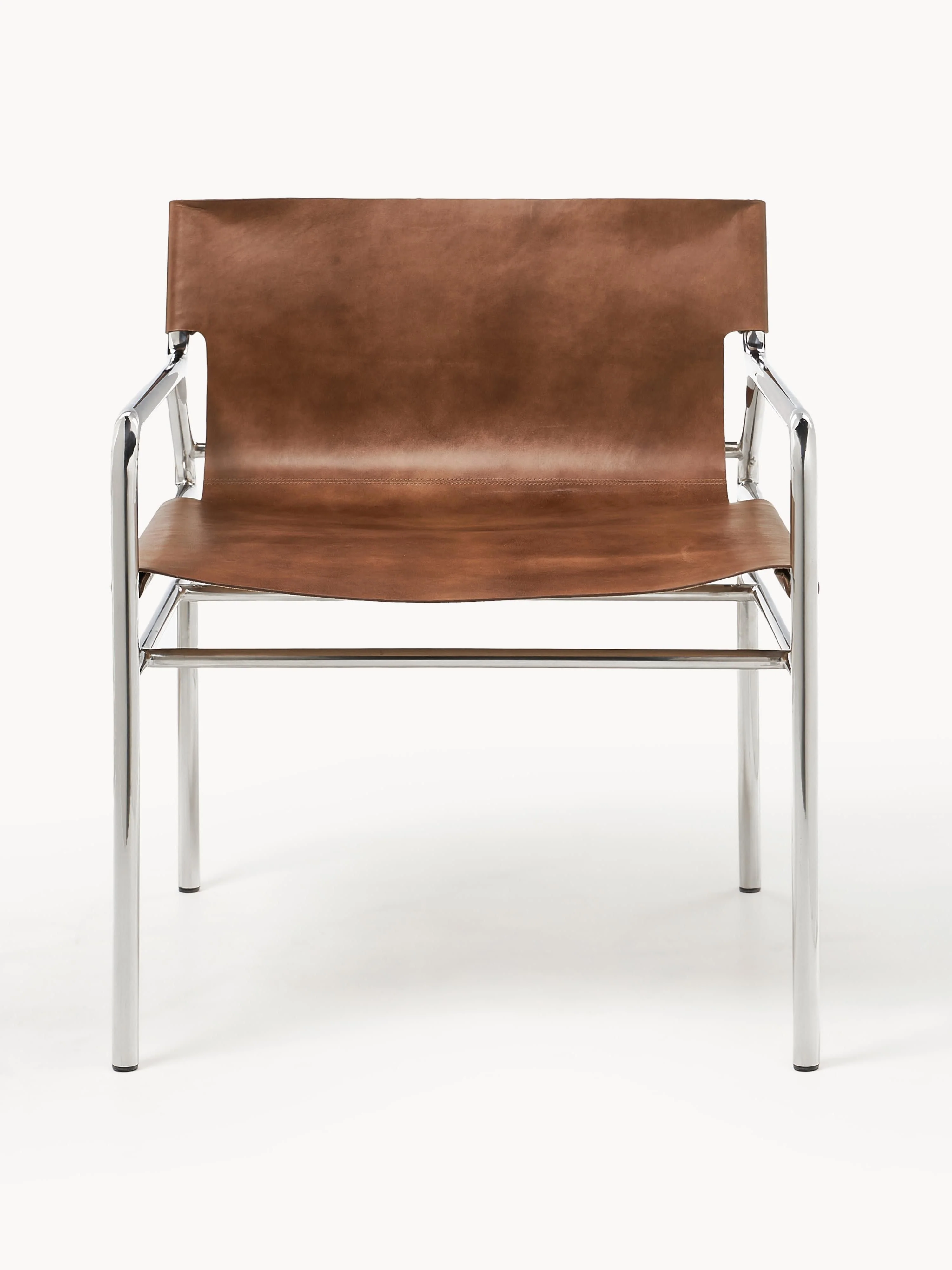 Leren loungefauteuil Dion