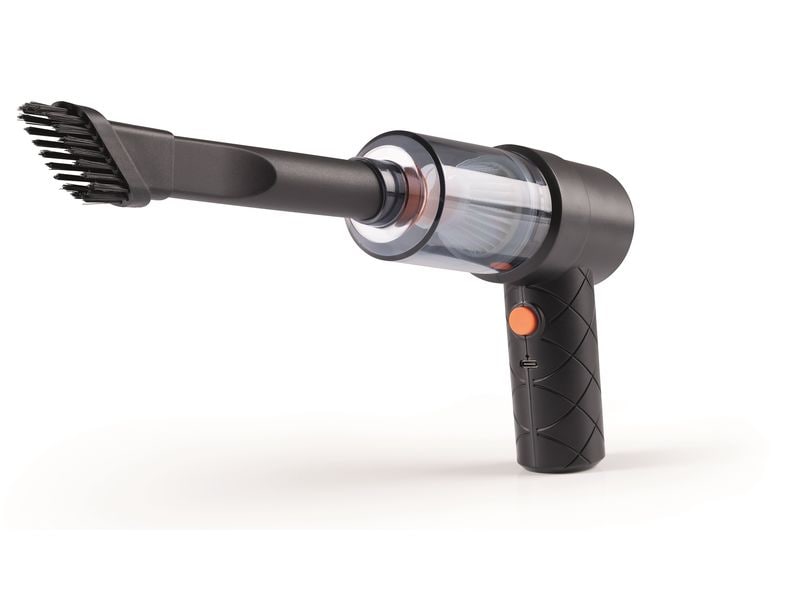 CLEANmaxx Akku-Handsauger Orange/Schwarz Handstaubsauger