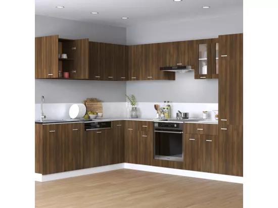 Armoire suspendue Chêne marron 60x31x60 cm Bois d'ingénierie