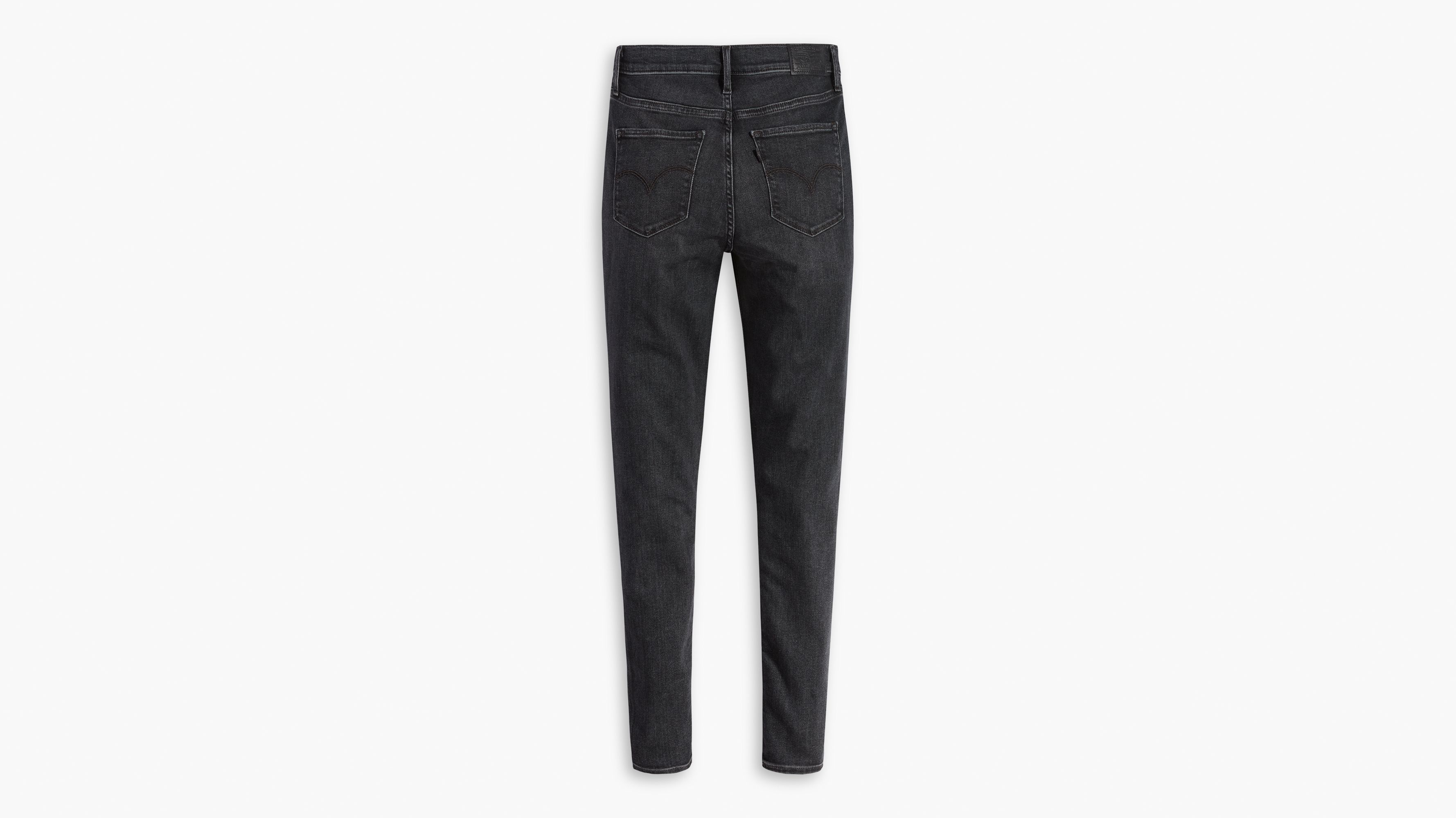 Jean 720™ Taille Haute Super Skinny - Black Worn In - Noir