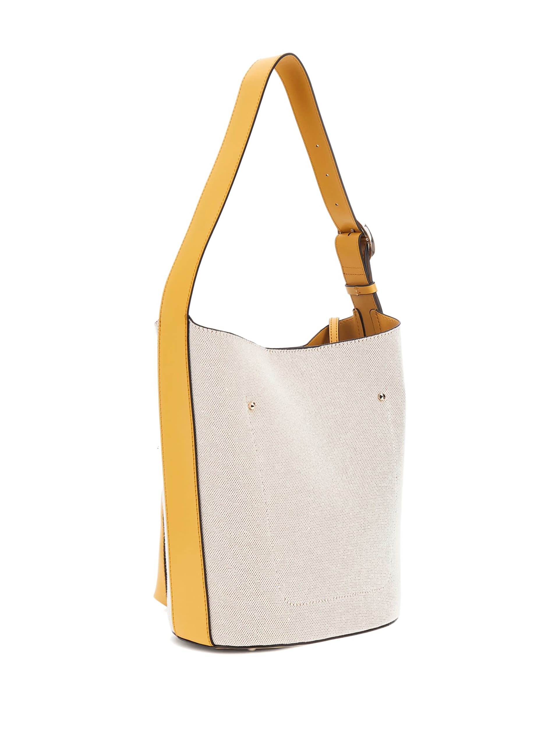 Bolsa grande tipo balde em lona Nicolette